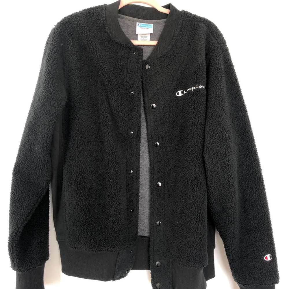 Men‘s champion fleece jacket in size m